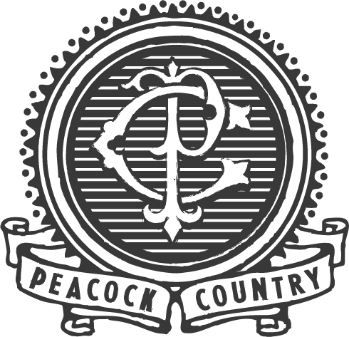 Peacock Country Monogram